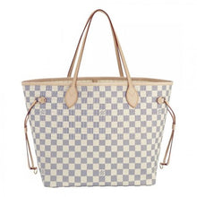 Load image into Gallery viewer, N51107 Neverfull MM Shoulder Bag Damier Azur Canvas
