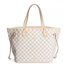 Load image into Gallery viewer, N51107 Neverfull MM Shoulder Bag Damier Azur Canvas
