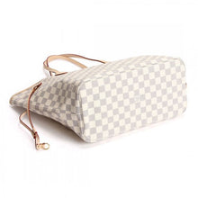 Load image into Gallery viewer, N51107 Neverfull MM Shoulder Bag Damier Azur Canvas
