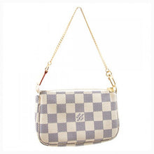 Load image into Gallery viewer, N58010 Mini Pochette Accessoires Damier Azur Canvas
