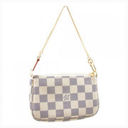 N58010 Mini Pochette Accessoires Damier Azur Canvas