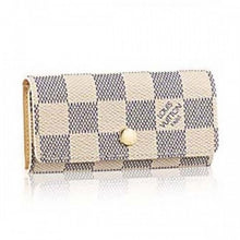 Load image into Gallery viewer, N60020 4 Key Holder Damier Azur Canvas
