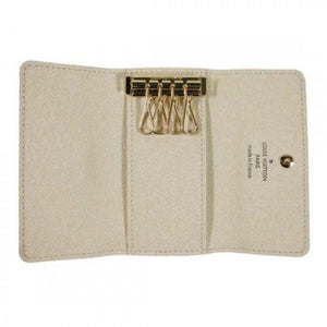 N60020 4 Key Holder Damier Azur Canvas