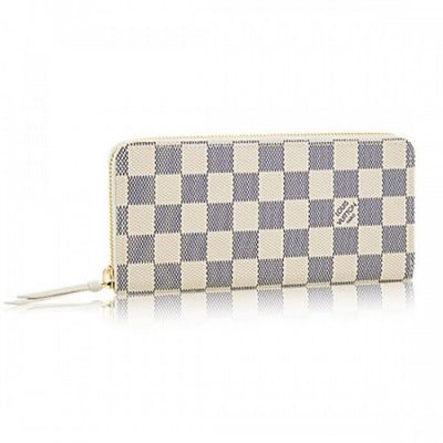 N61210 Clemence Wallet Damier Azur Canvas