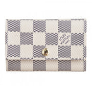 N61745 6 Key Holder Damier Azur Canvas