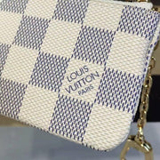 N62659 Key Pouch Damier Azur Canvas