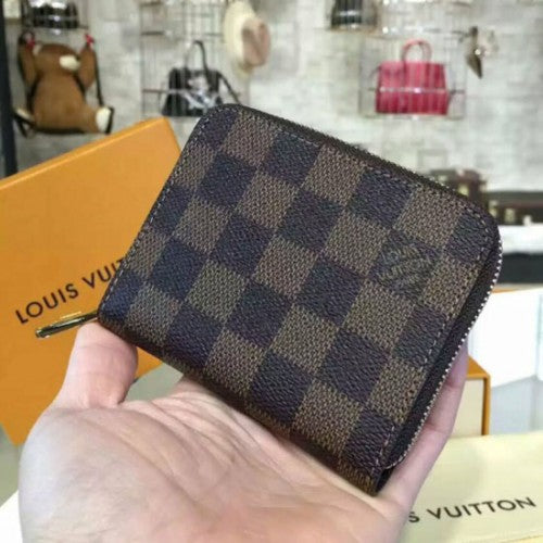 N63070 Zippy Coin Purse Damier Ebene Canvas