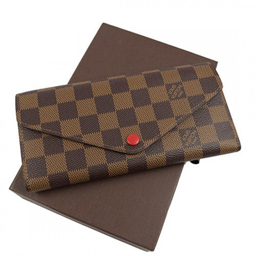 N63543 Josephine Wallet Damier Ebene Canvas