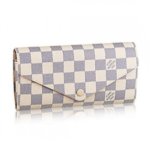 N63545 Josephine Wallet Damier Azur Canvas